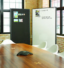 Quartet Divider Panel, Dry-Erase/Fabric, 72x48 In - 6640MB
