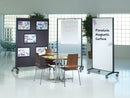 Quartet Divider Panel, Dry-Erase/Fabric, 72x48 In - 6640MB