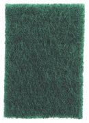 3M 6 in x 9 in Synthetic Fiber Scouring Pad, Green, 20PK - 96
