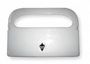 Tough Guy Toilet Seat Cover Dispenser, Plastic, (500) Seat Covers Dispenser Capacity, 1/2 Fold, White - 2VEX8
