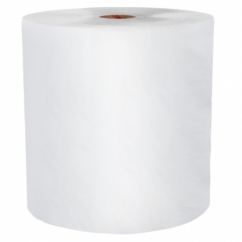 Wypall Dry Wipe Roll, WYPALL X60, 12-1/2 in x 13-1/2 in, Number of Sheets 1,100, White - 34955