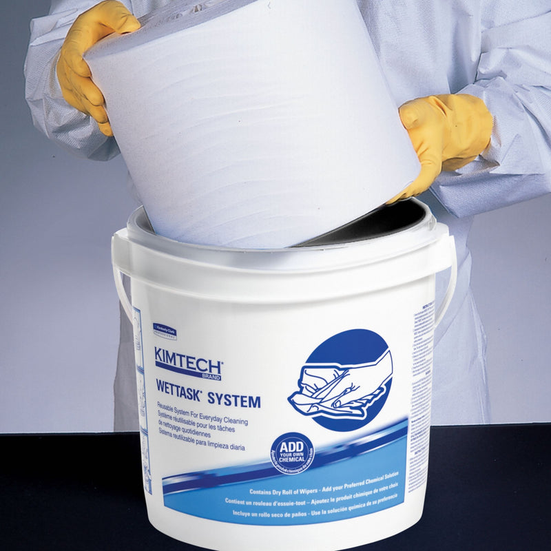 Kimtech Dry Wipe Roll, Kimtech WetTask, 12