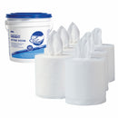 Kimtech Dry Wipe Roll, Kimtech WetTask, 12" x 12-1/2", Number of Sheets 60, White, PK 6 - 6001
