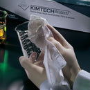 Kimtech Dry Wipe, KIMTECH SCIENCE Precision Wipes, 14-3/4" x 16-3/4", Number of Sheets 140, White - 5514