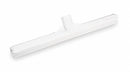 Tough Guy 16 inW Straight TPE Rubber Floor Squeegee Without Handle, White - 2XKU4