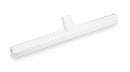 Tough Guy 12"W Straight TPE Rubber Bench Squeegee Without Handle, White - 2XKT8