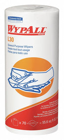 Wypall White DRC (Double Re-Creped) Wypall Wiper Rolls, Number of Sheets 70, Package Quantity 24 - 05843