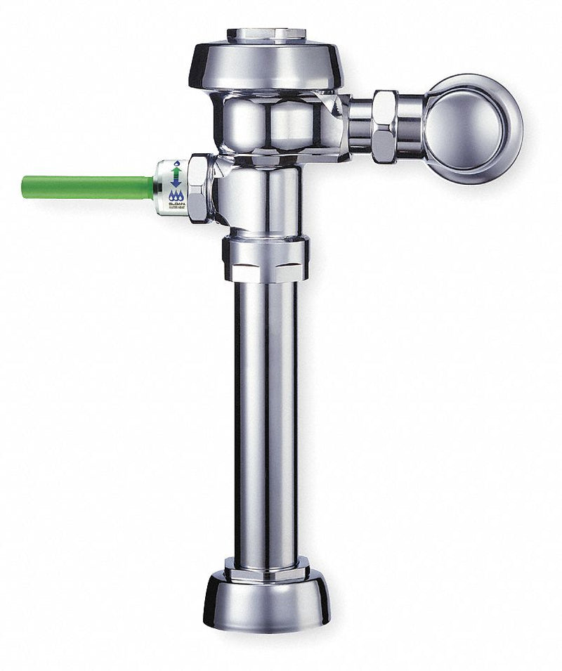 Sloan Exposed, Top Spud, Manual Flush Valve, For Use With Category Toilets, 1.1, 1.6 Gallons per Flush - WES111