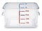 Rubbermaid 8 3/4 in" x 8 7/8 in" x 4 3/4 in" Co-Polyester Space Saving Storage Container, Clear - FG630400CLR