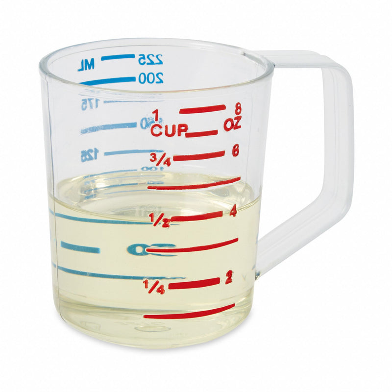 Rubbermaid Measuring Cup, 1 Cup Capacity, BPA Free Polycarbonate, Clear - FG321000CLR
