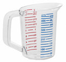 Rubbermaid Measuring Cup, 1 pt. Capacity, BPA Free Polycarbonate, Clear - FG321500CLR