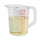 Rubbermaid Measuring Cup, 1 qt. Capacity, BPA Free Polycarbonate, Clear - FG321600CLR