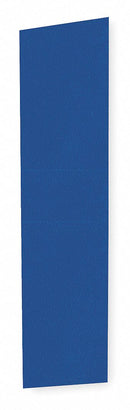 Bradley End Panel For Slope Top Locker, D 12, Blue - EPST-S1260-203