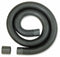 Dayton Vacuum Hose, 2 1/2 in Hose Dia., 8 ft Hose Length, Plastic, Black - 2Z212
