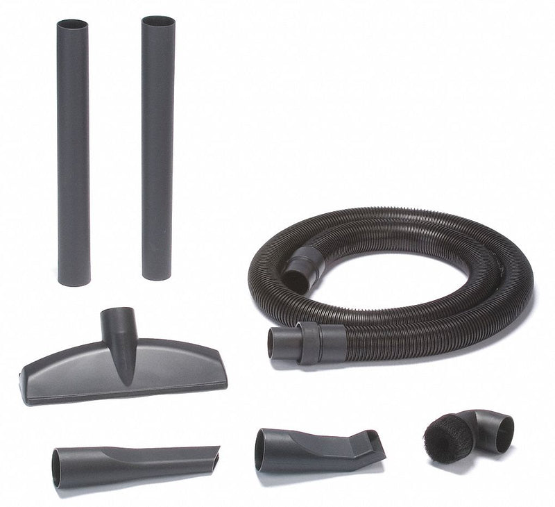 Dayton Shop Vacuum Accessory Kit, For Hose Diameter 2-1/2" - 2Z975