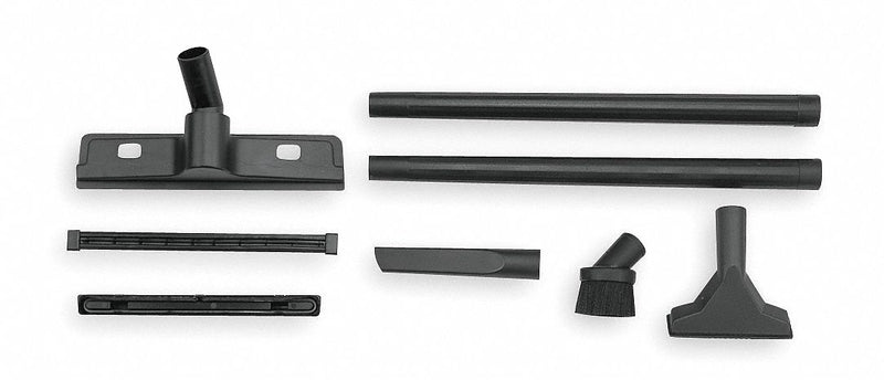Dayton Shop Vacuum Accessory Kit, For Hose Diameter 1-1/4" - 2Z976