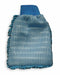 Tough Guy 11 1/2 in x 8 in Polyester, Polyimide Scrubbing Mitt, Blue, 1EA - 2ZPE1