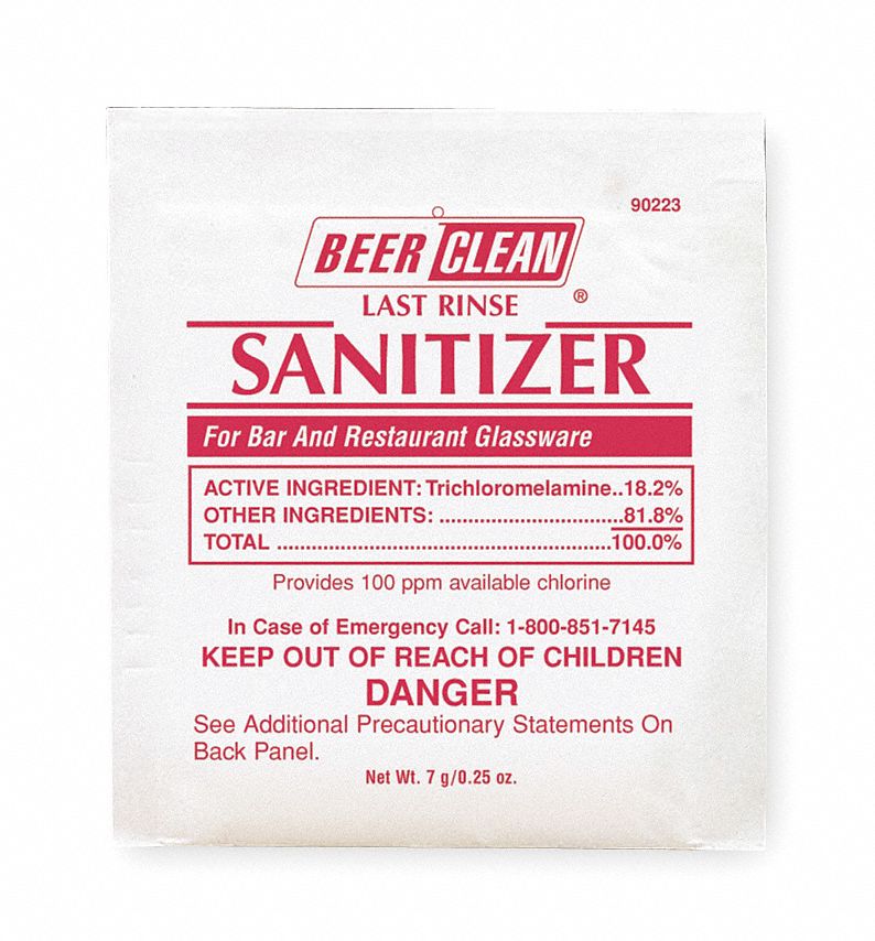 Beer Clean 90223 - Powder Beer Clean Sanitizer PK100