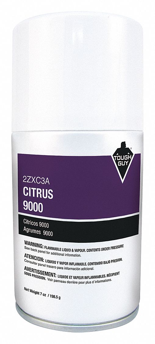 Tough Guy Air Freshener Refill, Tough Guy(R) 9000, 90 days Refill Life, Citrus Fragrance - 2ZXC3