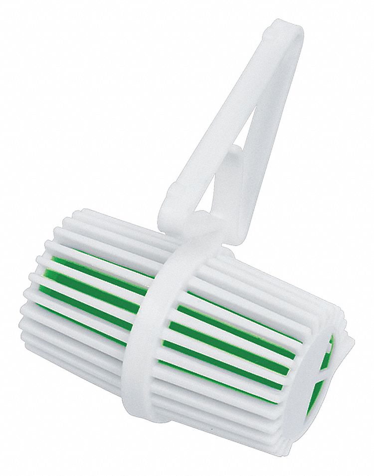 Tough Guy Toilet Rim Hanger, Evergreen, Non-Para, 1.8 oz Solid Gel - 2ZXE8