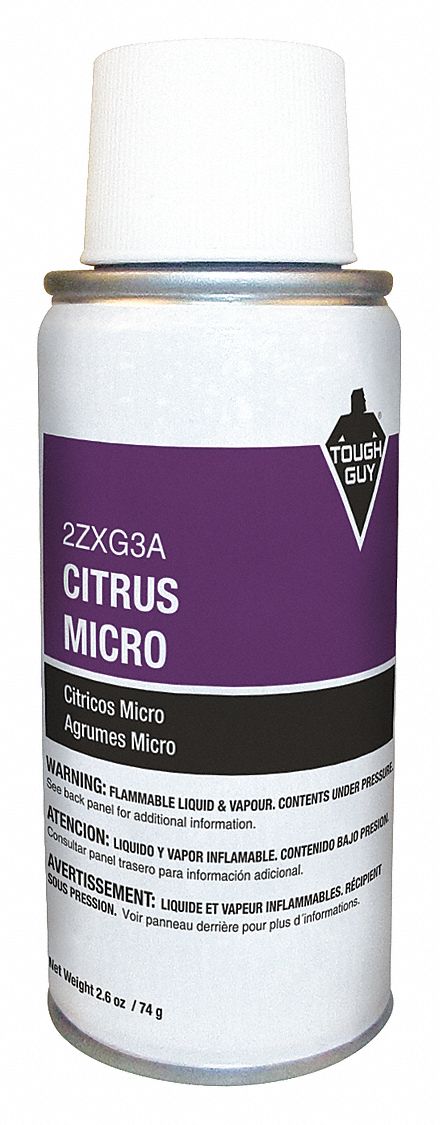 Tough Guy Air Freshener Refill, Tough Guy(R), 30 days Refill Life, Citrus Fragrance - 2ZXG3