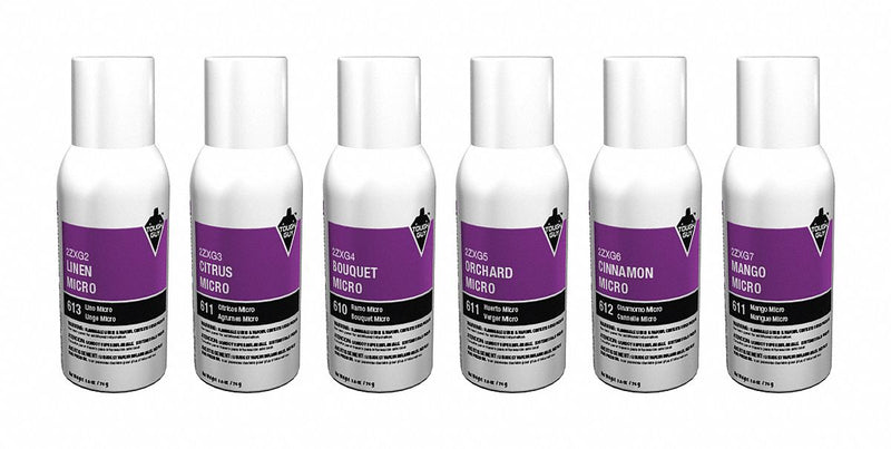 Tough Guy Air Freshener Refill, Tough Guy(R), 30 days Refill Life, Assorted Fragrance - 2ZXG8