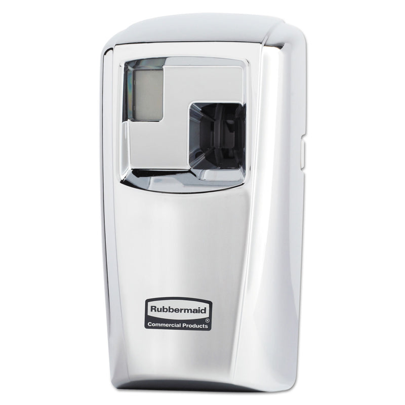 Rubbermaid Tc Microburst Odor Control System, 3" X 3.5" X 7", Chrome - RCP1793533