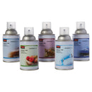 Rubbermaid Tc Microburst 9000 Air Freshener Refill, Variety Pack, 5.25 Oz, 5/Carton - RCP4012491