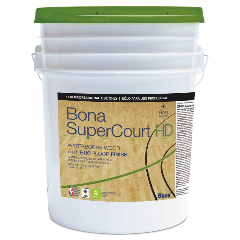 Bona Supercourt Hd Floor Finish, 5 Gal - BNAWT762055008