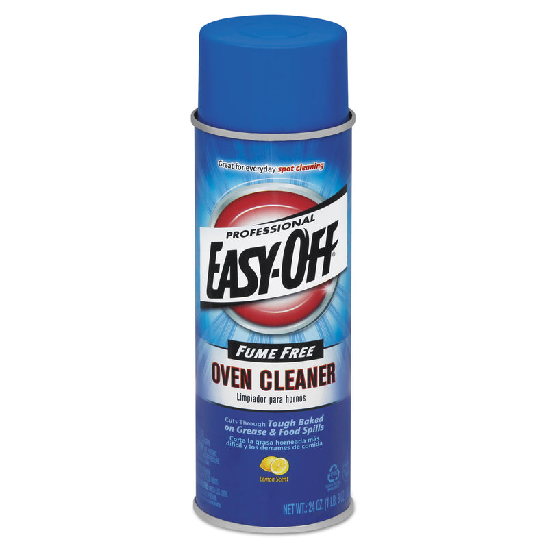 EASY-OFF Fume Free Max Oven Cleaner, Foam, Lemon, 24 Oz Aerosol - RAC74017EA