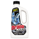 Drano Liquid Drain Cleaner, 32Oz Safety Cap Bottle, 12/Carton - SJN318593