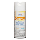 Clorox Healthcare Citrace Hospital Disinfectant & Deodorizer, Citrus, 14Oz Aerosol, 12/Carton - CLO49100