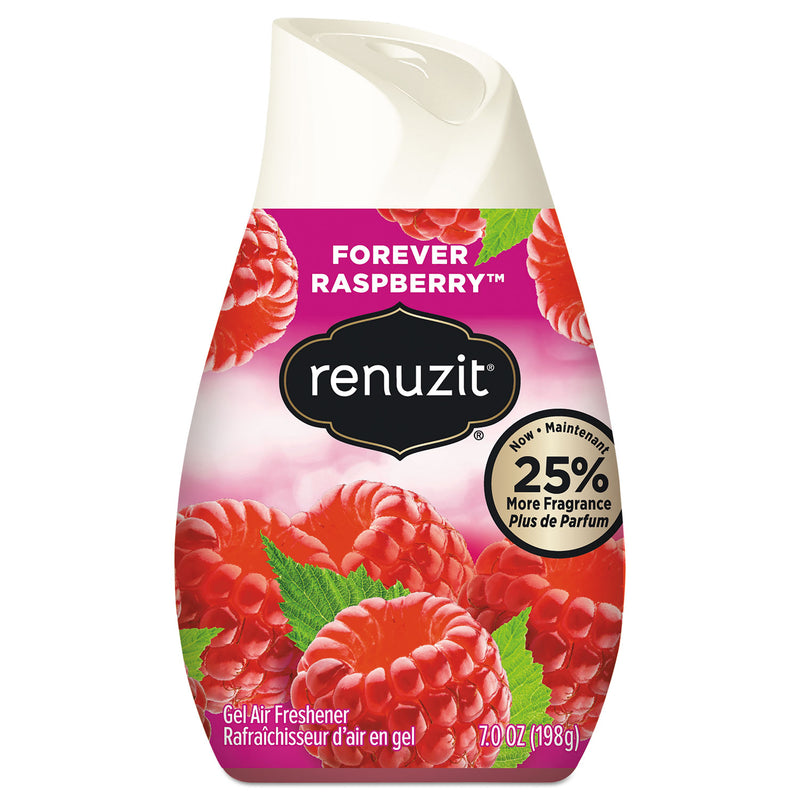 Renuzit Adjustables Air Freshener, Forever Raspberry, 7 Oz Solid, 12/Carton - DIA03667CT
