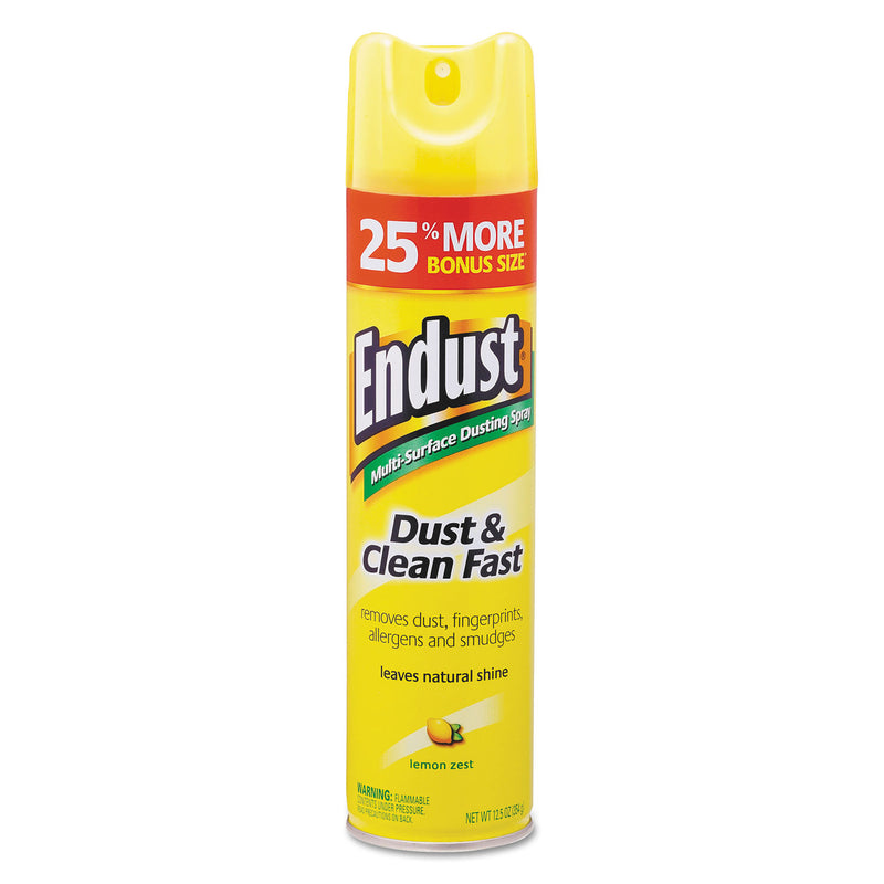 Diversey Endust Multi-Surface Dusting And Cleaning Spray, Lemon Zest, 6/Carton - DVOCB508171
