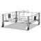 Rubbermaid Slim Jim Steel Dolly, 200 Lb Capacity., 20" X 20.6" X 9", Stainless Steel - RCP1956191