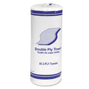 GEN Kitchen Roll Towels, 2-Ply, 11", White, 85/Roll, 30 Rolls/Carton - GEN1797