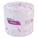 Cascades Select Standard Bath Tissue, 2-Ply, White, 4.25 X 4.1, 500/Roll, 48/Carton - CSDB180