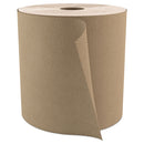 Cascades Select Roll Paper Towels, 1-Ply, 7.9" X 800 Ft, Natural, 6/Carton - CSDH085