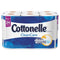 Cottonelle Clean Care Bathroom Tissue, Septic Safe, 1-Ply, White, 170 Sheets/Roll, 48 Rolls/Carton - KCC12456