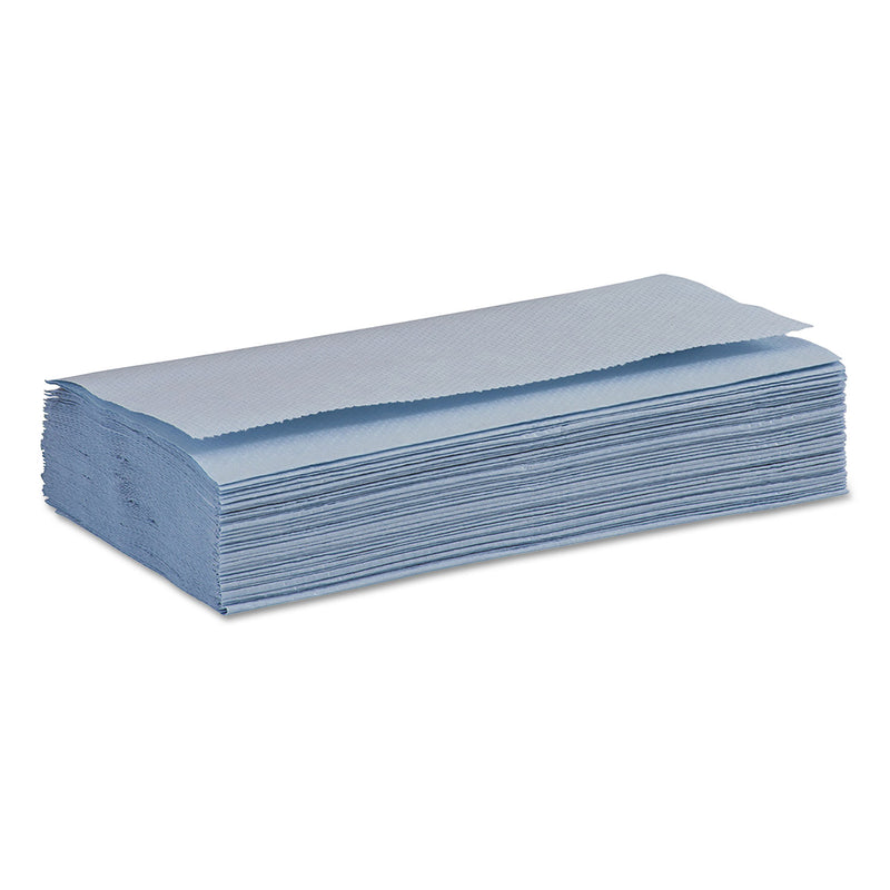 Boardwalk Windshield Paper Towels, Unscented, 9.125 X 10.25, Blue, 250/Pk, 9 Packs/Carton - BWK6191