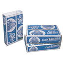 Pitt Plastics Linear Low Density Can Liners, 30 Gal, 0.75 Mil, 30" X 36", White, 200/Carton - PITMT371XW