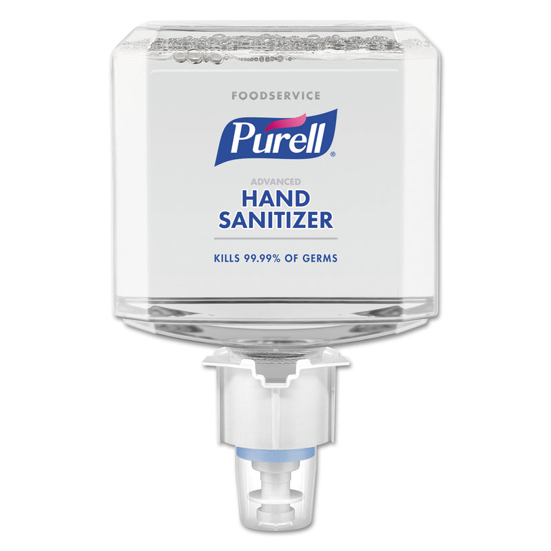 Purell Foodservice Advanced Hand Sanitizer Foam, 1200 Ml, For Es6 Dispensers, 2/Carton - GOJ645502