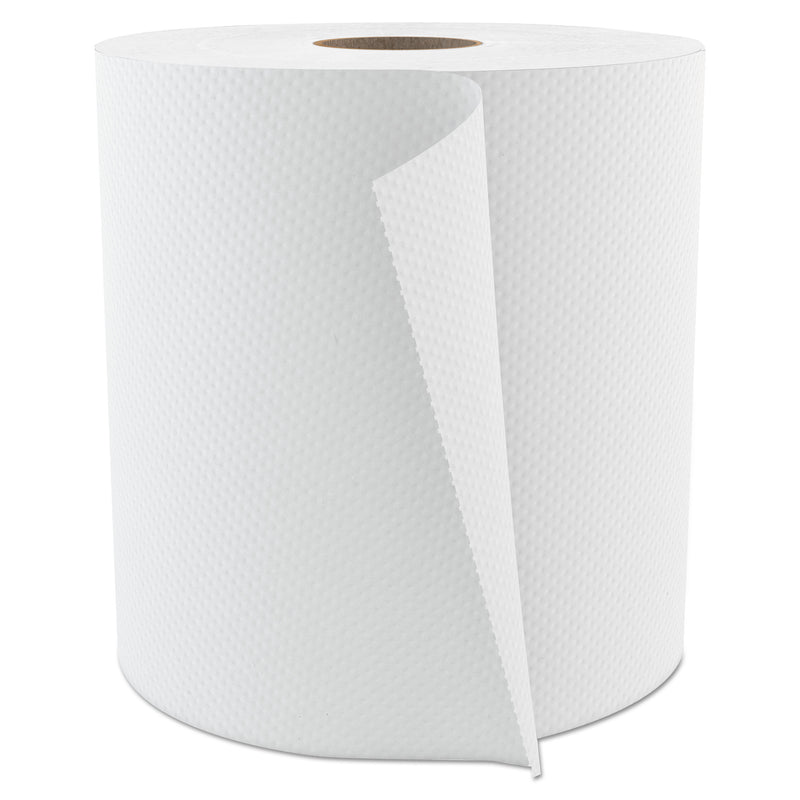 Cascades Select Roll Paper Towels, 1-Ply, 7.875" X 800 Ft, White, 6/Carton - CSDH084