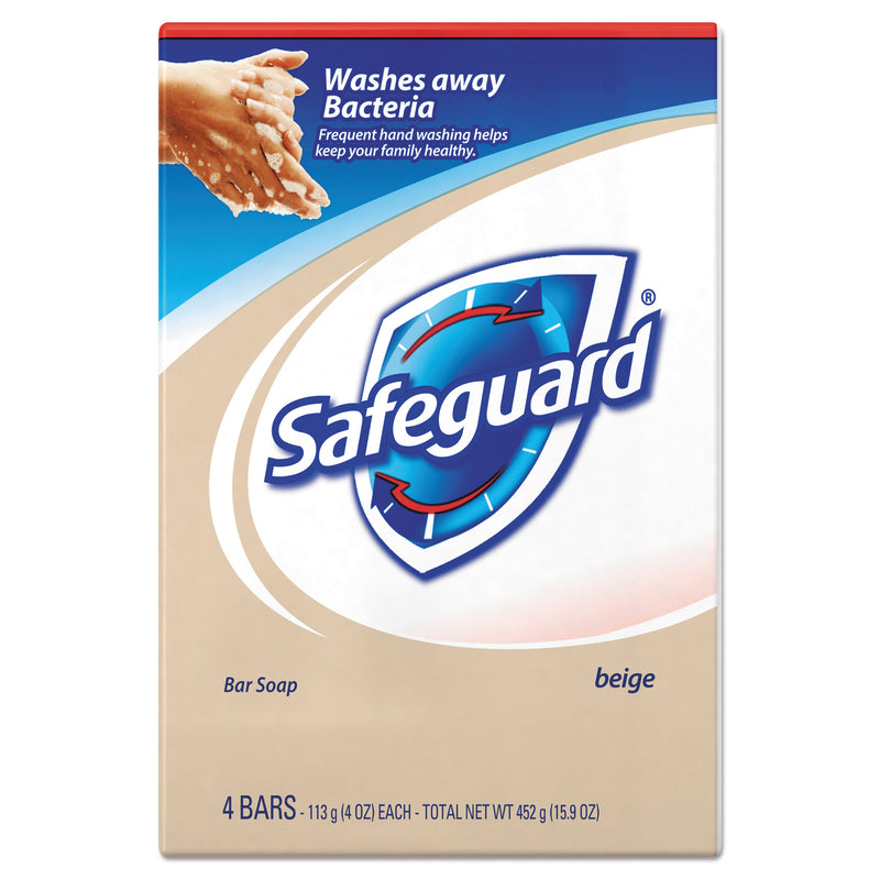 Safeguard Deodorant Bar Soap, Light Scent, 4 Oz, 48/Carton - PGC08833