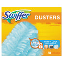 Swiffer Dusters Refill, Fiber Bristle, Light Blue, 18/Box - PGC99036BX