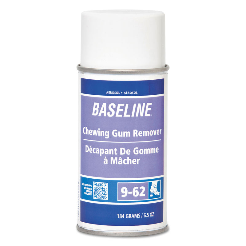 Baseline Chewing Gum Remover, Peach Scent, 6.5 Oz Spray Can, 12/Carton - PGC12017