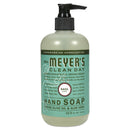 Mrs Meyer's Clean Day Liquid Hand Soap, Basil, 12.5 Oz, 6/Carton - SJN651344