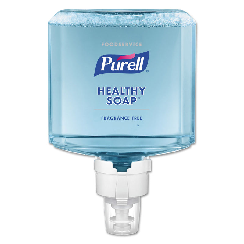 Purell Foodservice Healthy Soap Fragrance-Free Foam Es8 Refill, 1200 Ml, 2/Ct - GOJ777302