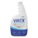 Diversey Virex All-Purpose Disinfectant Cleaner, Lemon Scent, 32Oz Spray Bottle, 4/Carton - DVOCBD540540