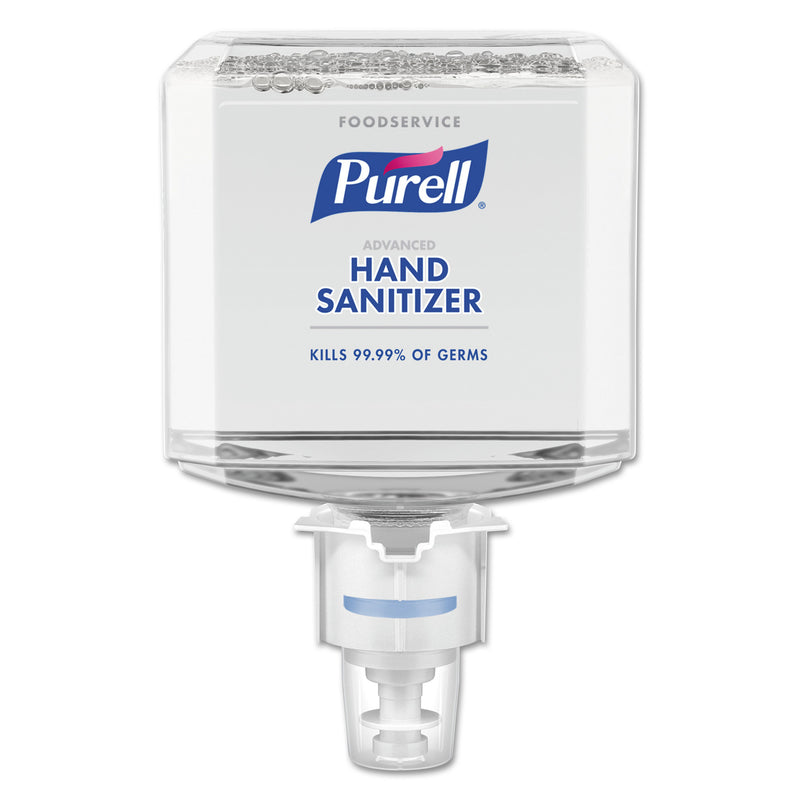 Purell Foodservice Advanced Hand Sanitizer Foam, 1200 Ml, For Es4 Dispensers, 2/Carton - GOJ505502